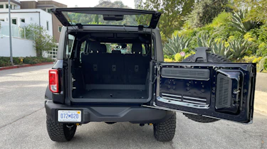 Ford Bronco - rear door open