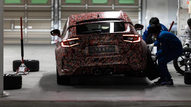 Honda Civic Type R testing at Suzuka - rear