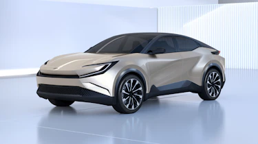 Toyota EV concept hatchback