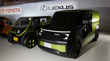 Toyota EV concept van