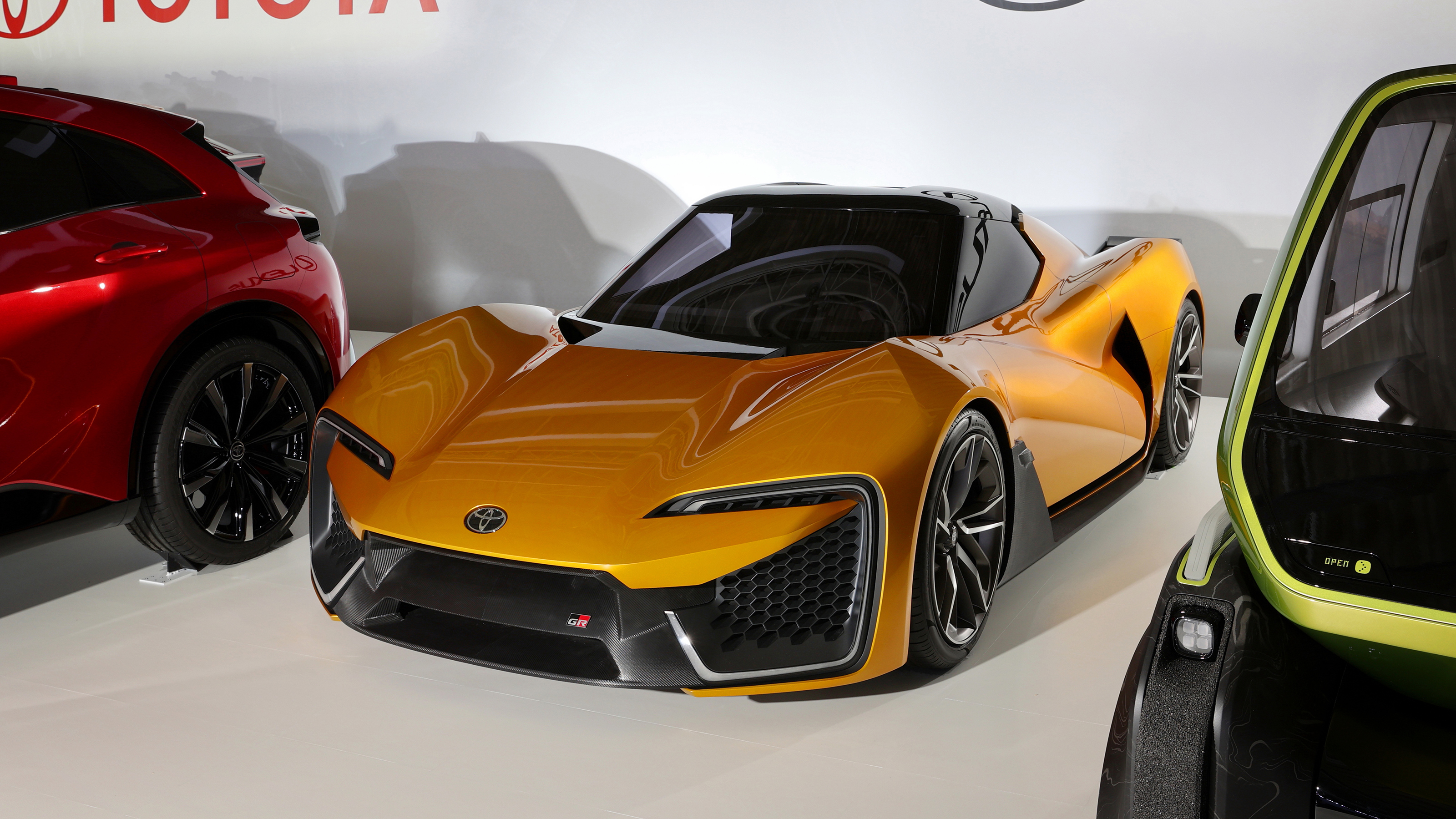 Toyota EV concept sports car