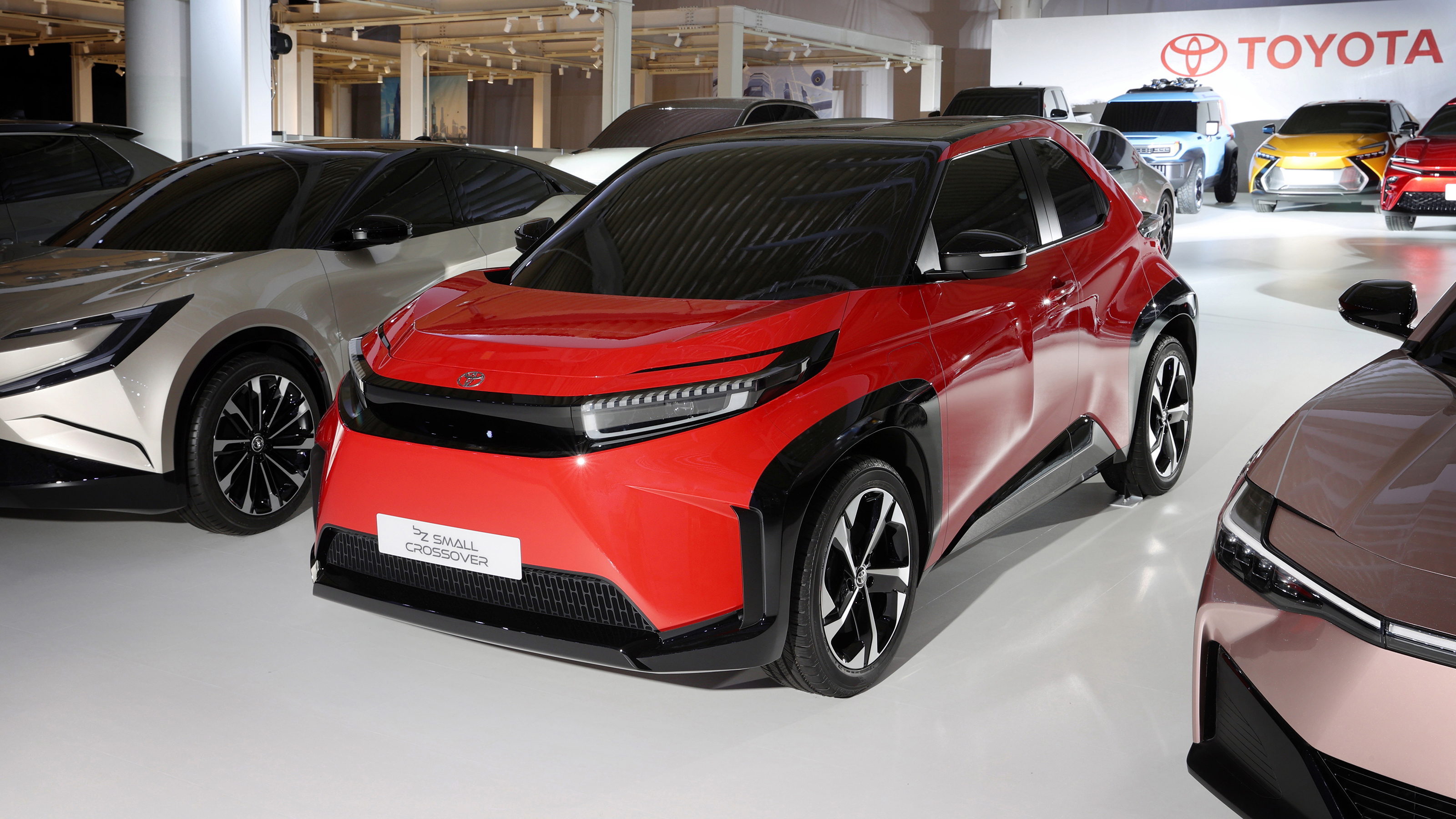 Toyota EV concept supermini