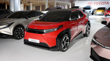 Toyota EV concept supermini