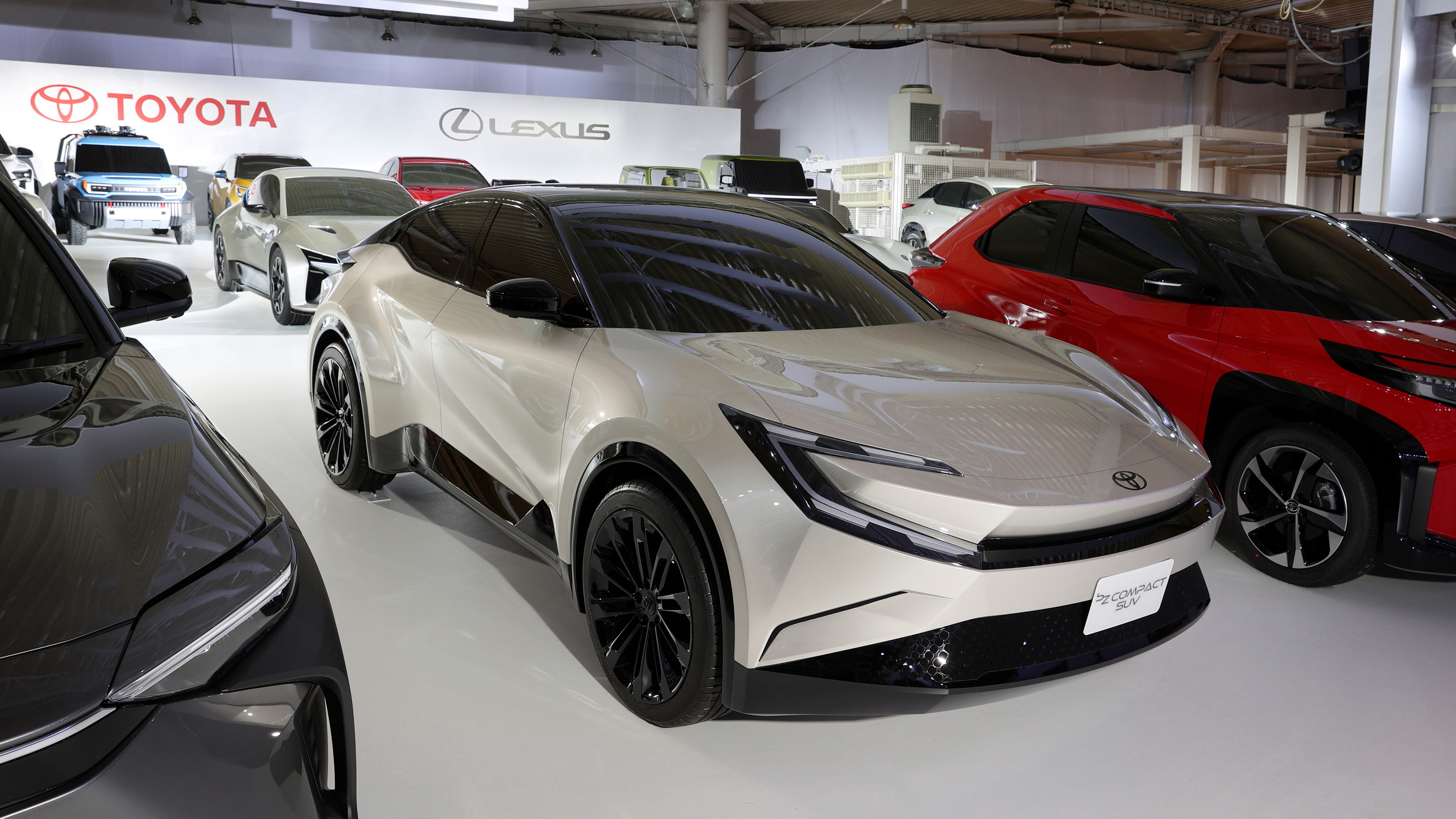 Toyota EV concept hatchback