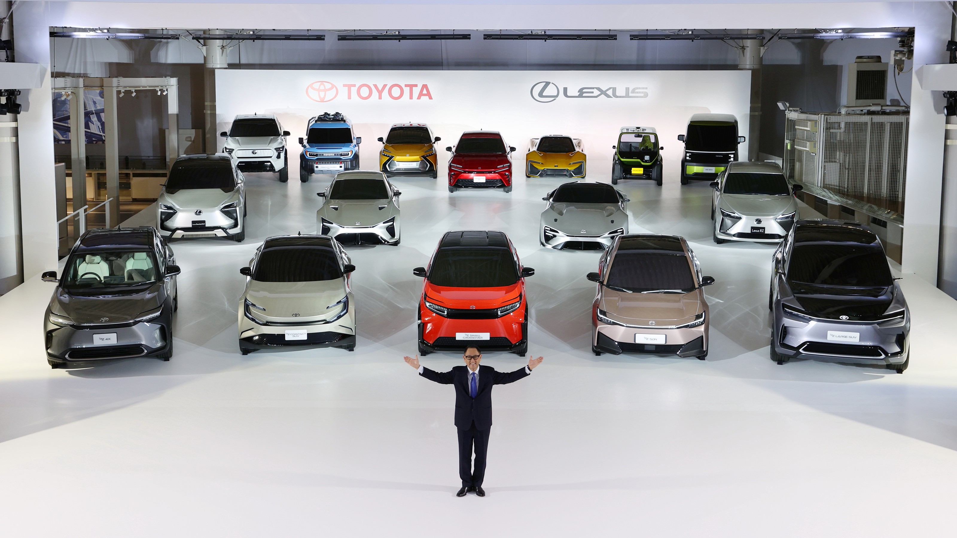 Toyota EV concept range