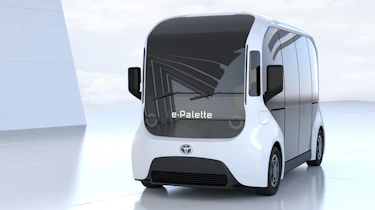 Toyota EV concept bus