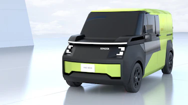 Toyota EV concept van