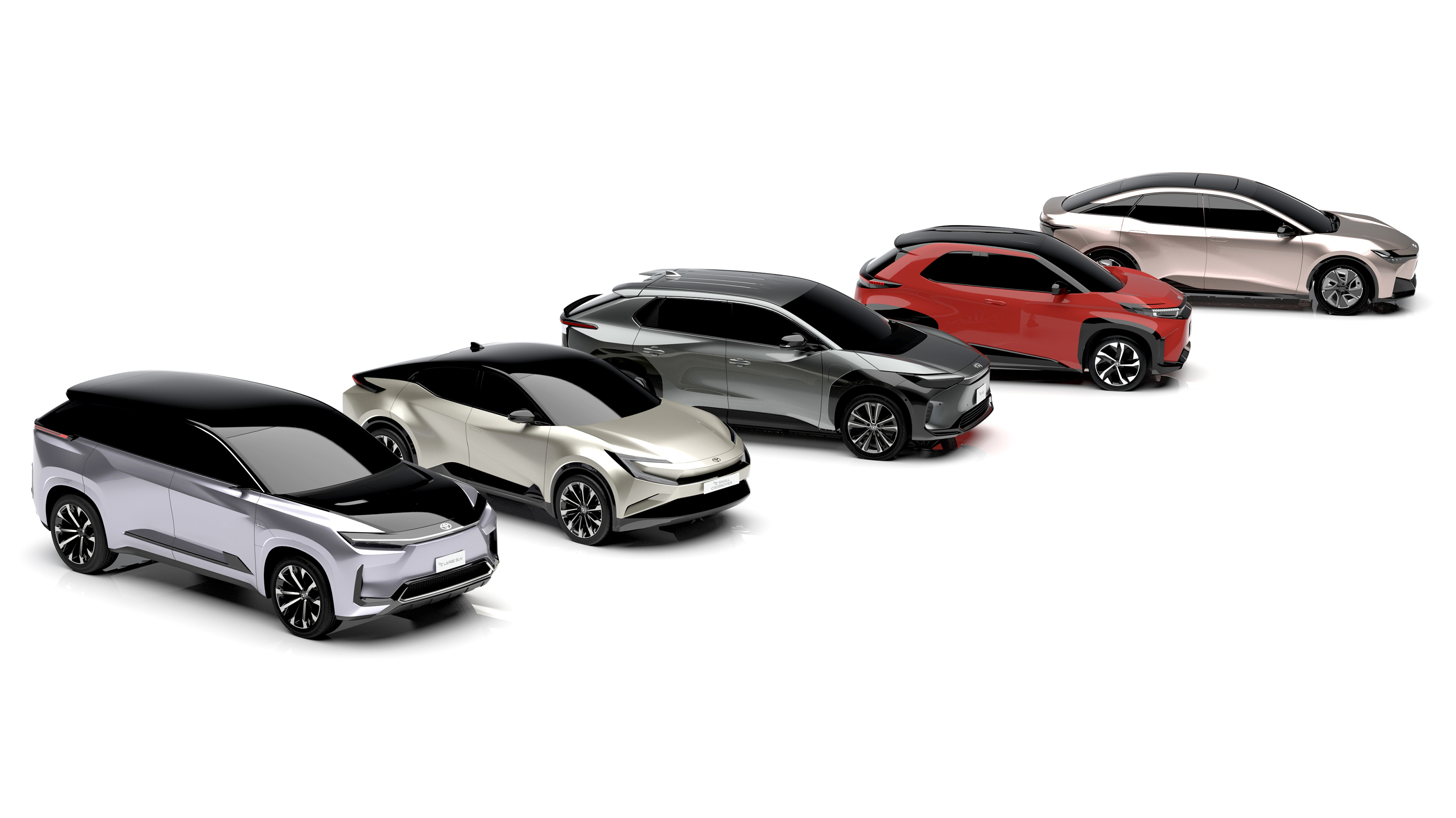 Toyota EV concept range