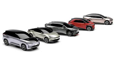 Toyota EV concept range