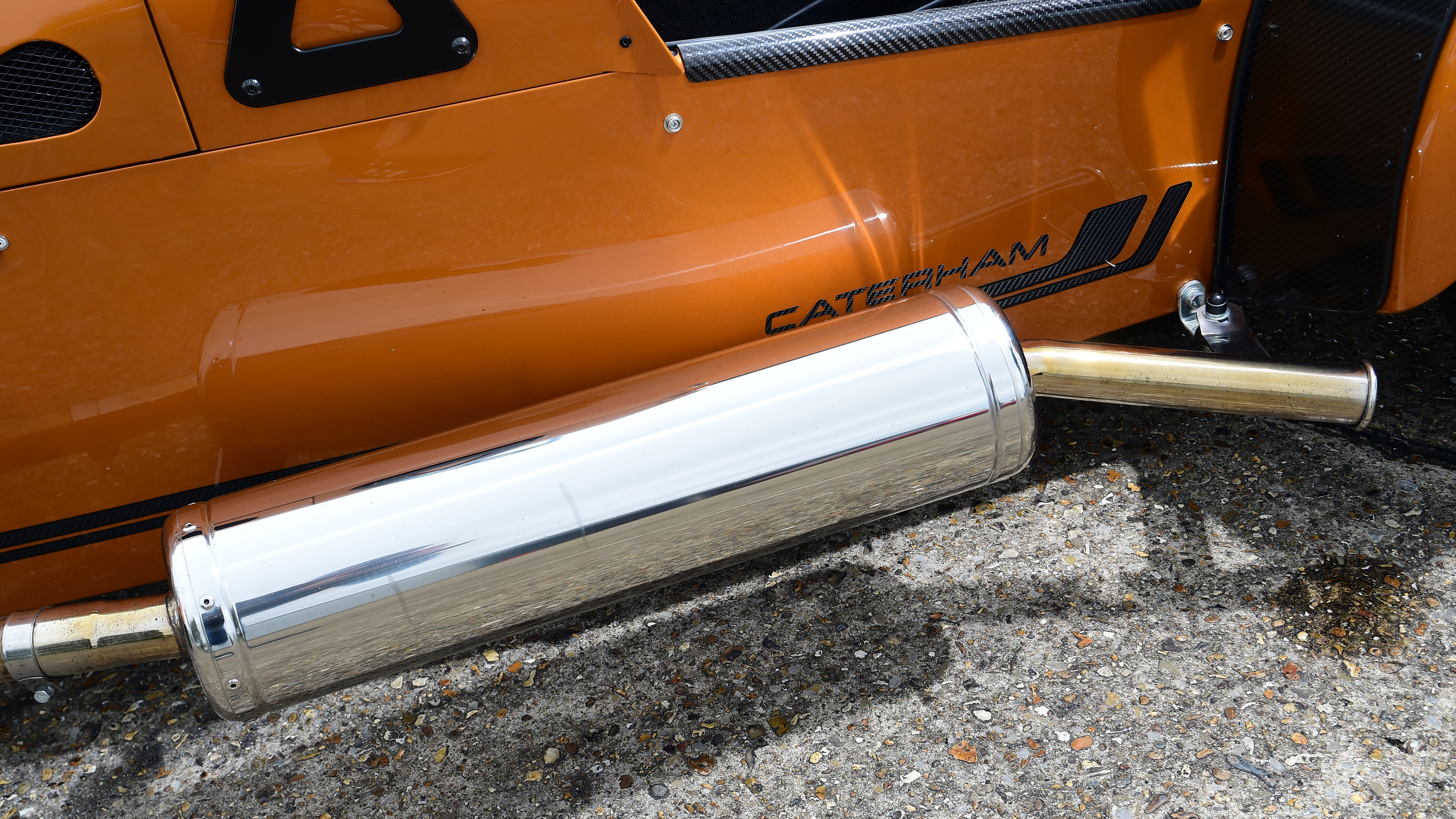 Caterham 170R - exhaust