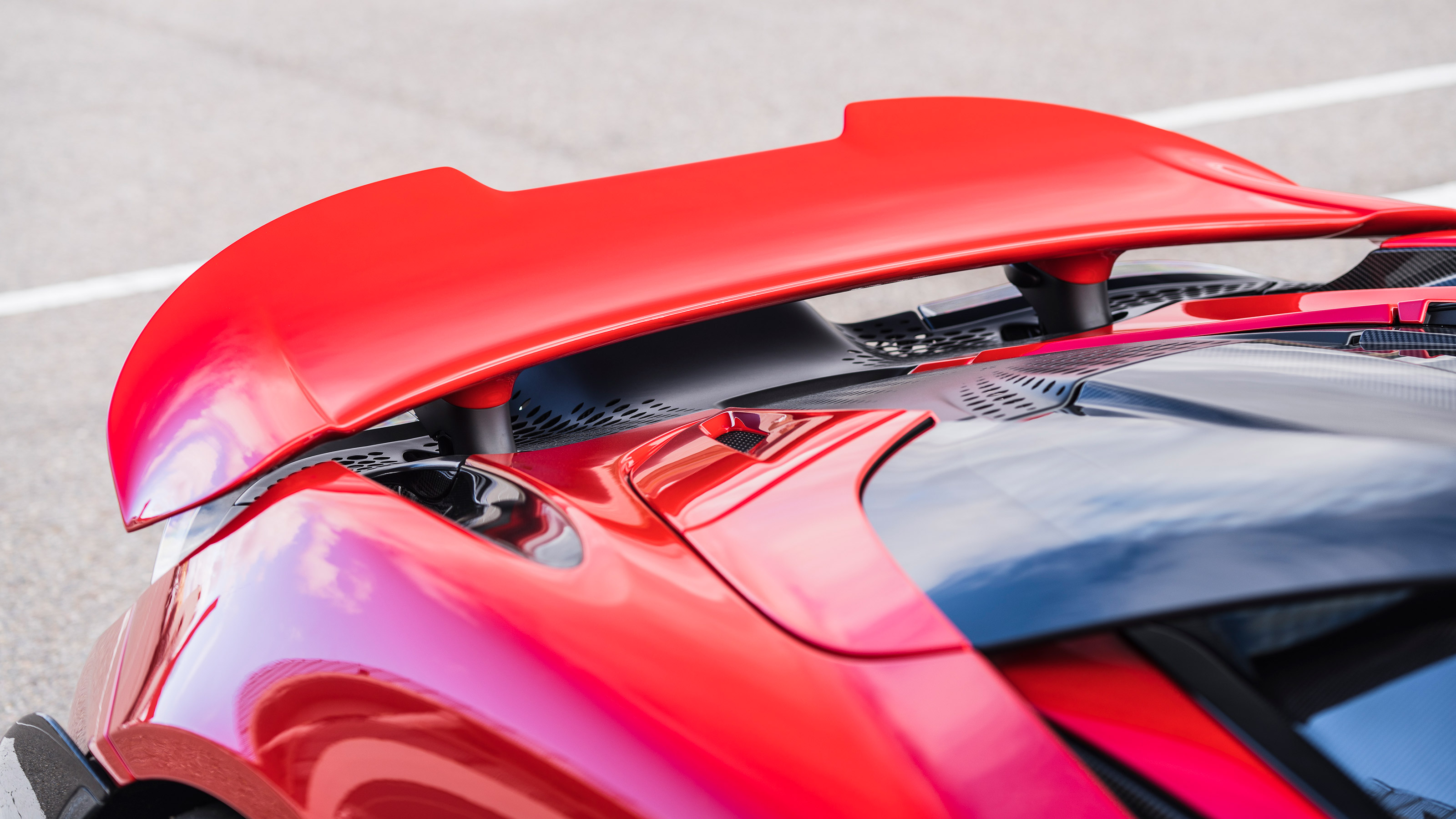 McLaren 765LT Spider - rear wing
