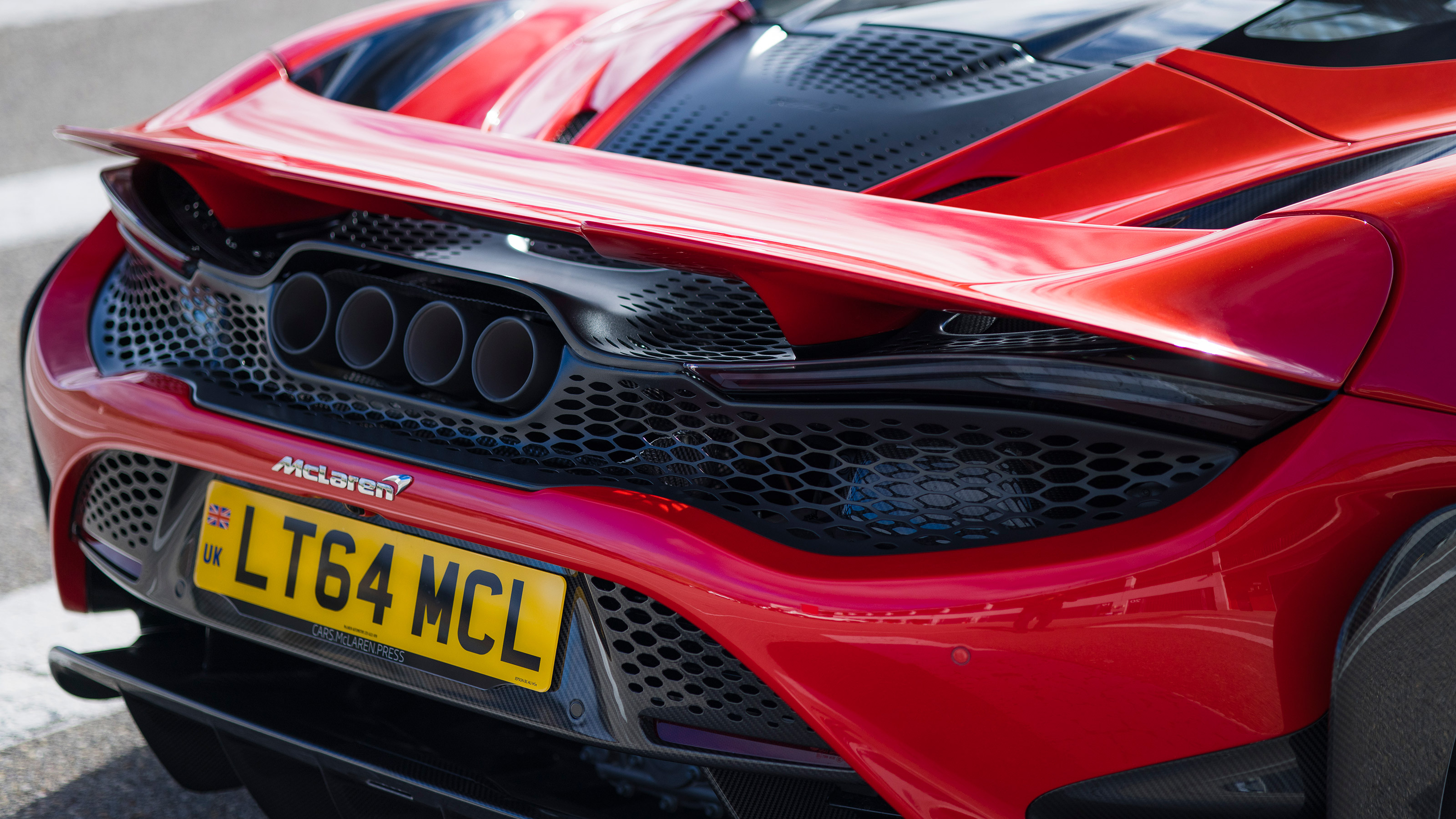 McLaren 765LT Spider - rear detail