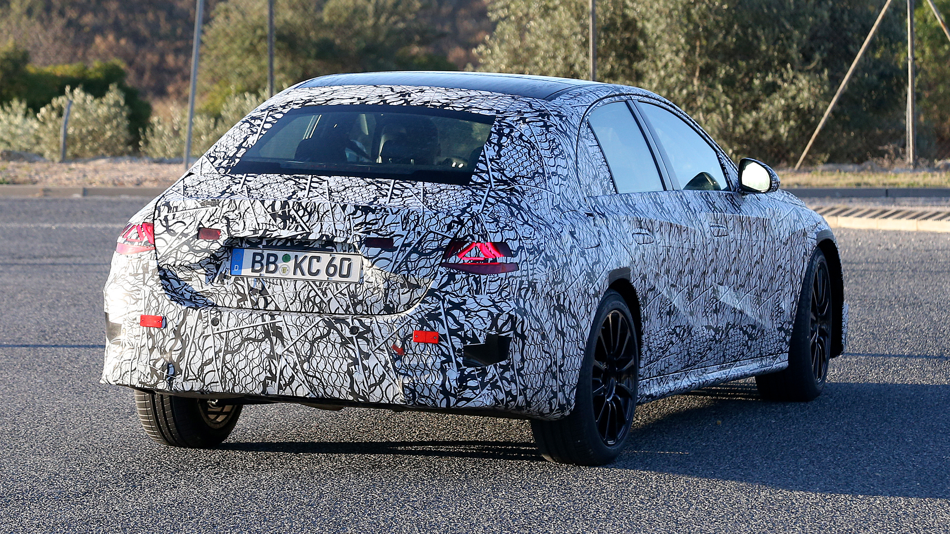 Mercedes E-Class - rear
