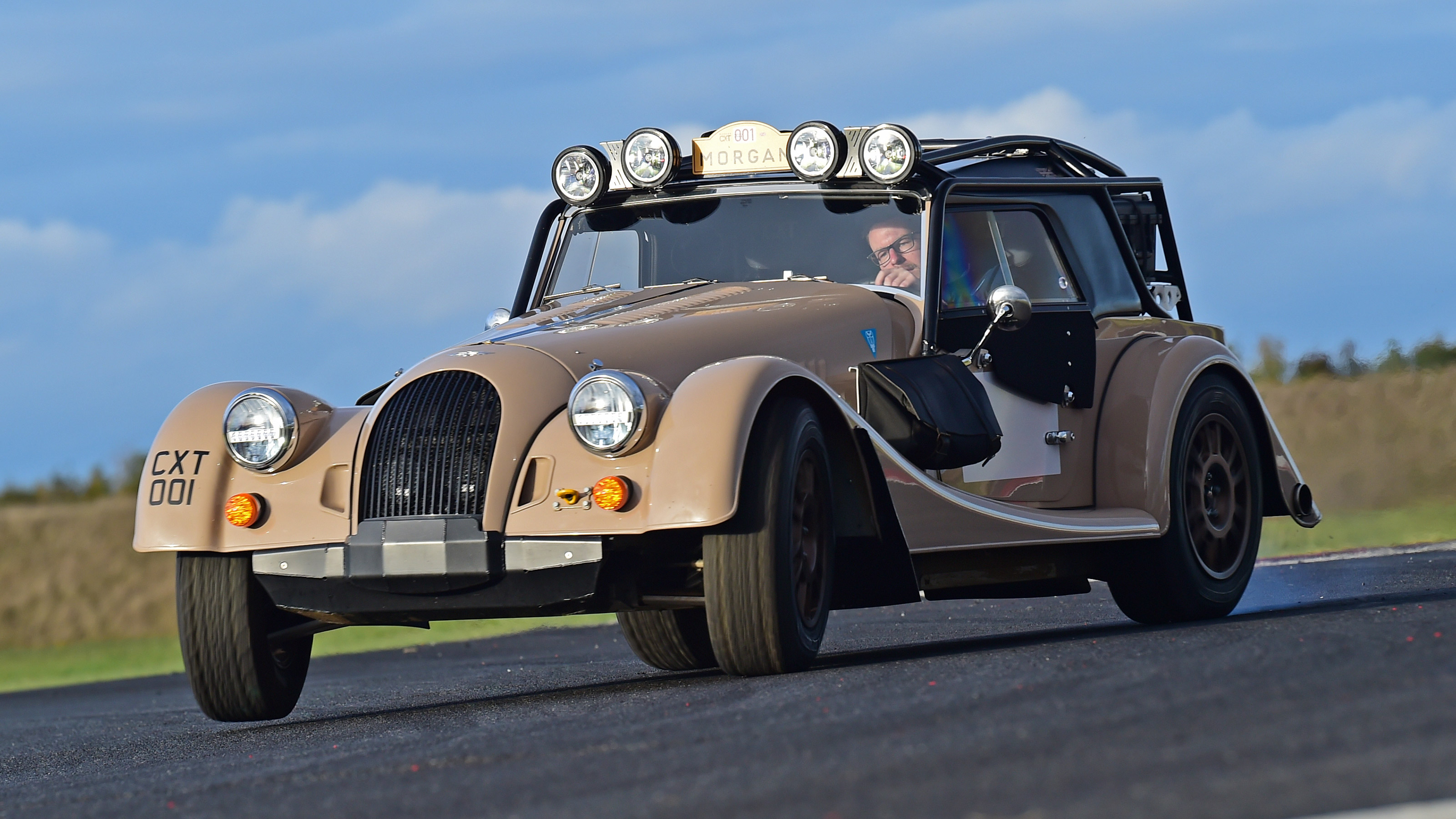 Morgan Plus Four CX-T - front drift