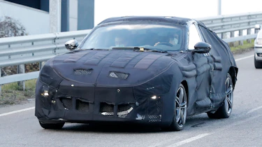 Ferrari Purosangue SUV spy shots december 2021