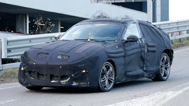 Ferrari Purosangue SUV spy shots december 2021