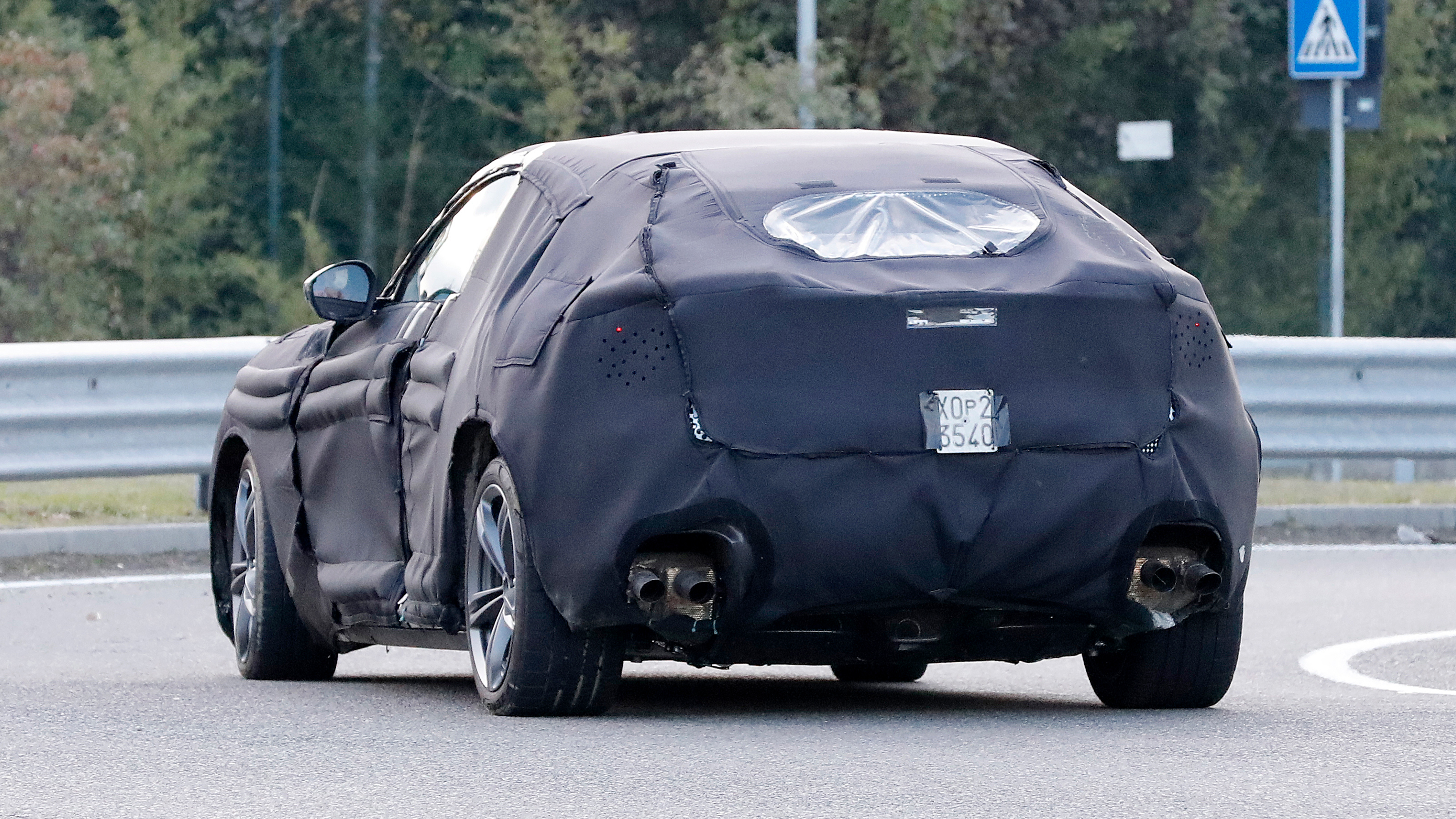 Ferrari Purosangue SUV spy shots december 2021