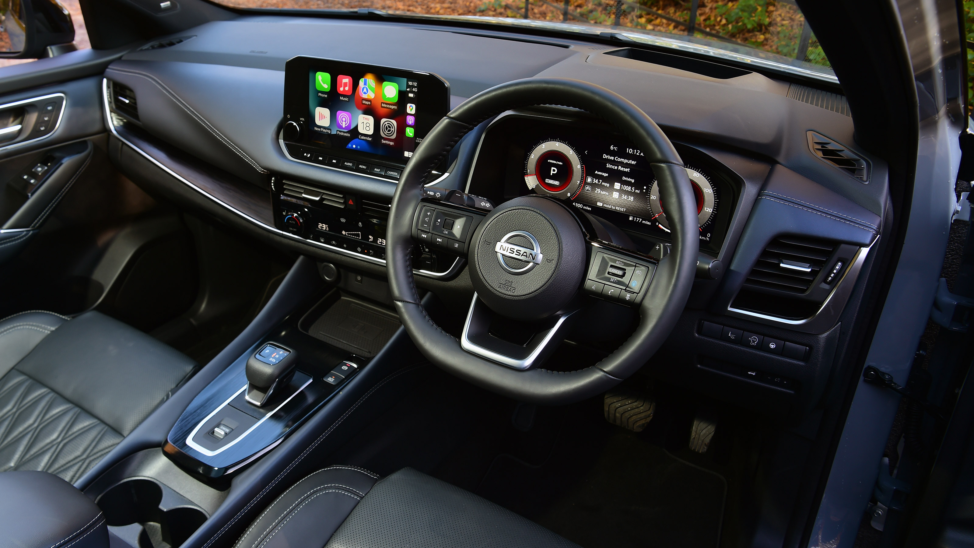 Nissan Qashqai long termer - first report dash