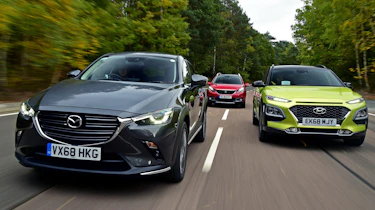 Peugeot 2008 vs Hyundai Kona vs Mazda CX-3