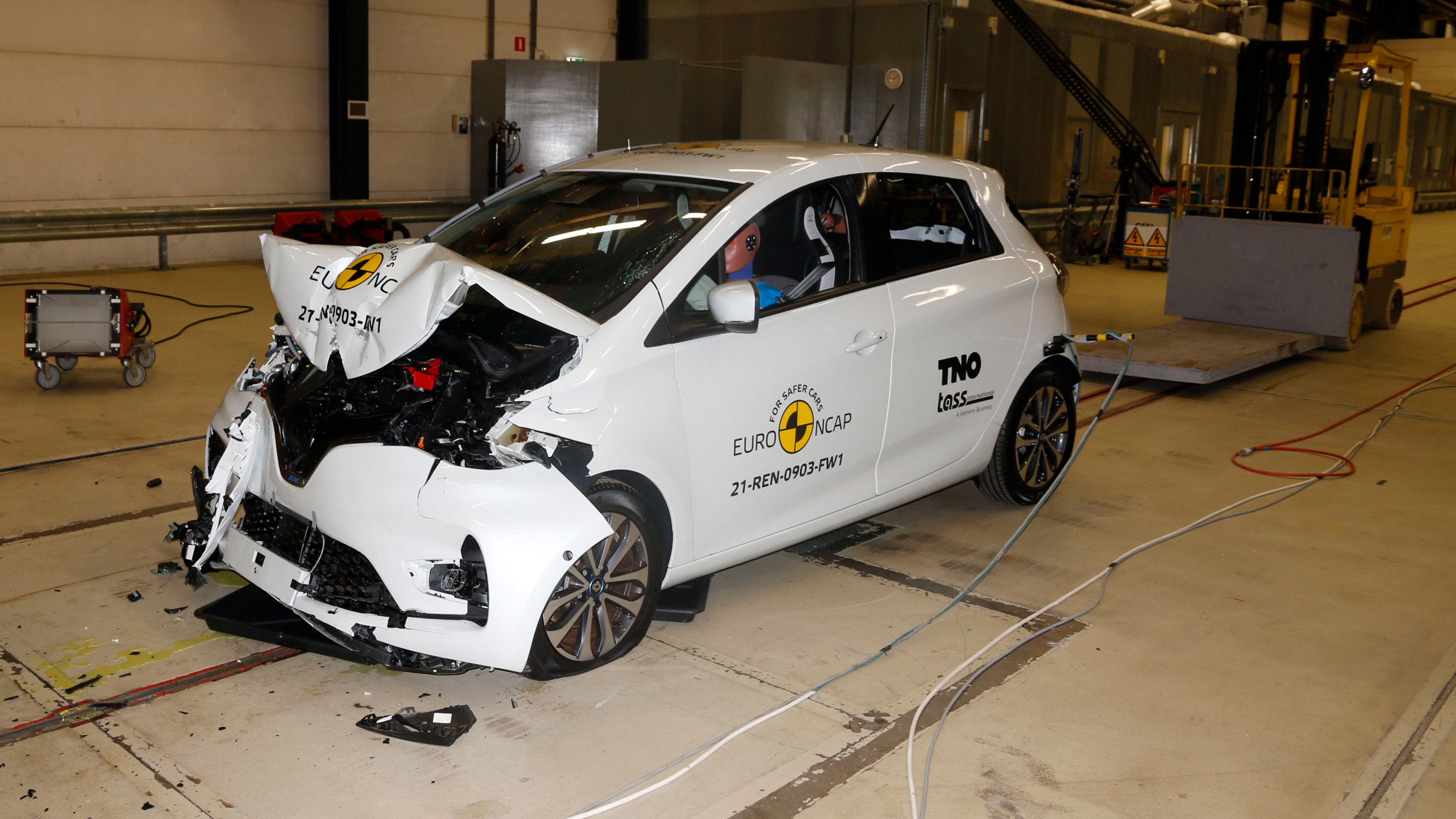 Renault Zoe EuroNCAP test 2