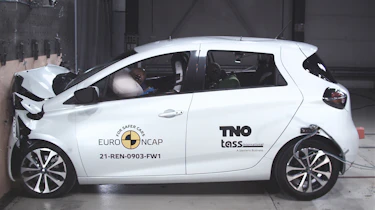 Renault Zoe EuroNCAP test 5