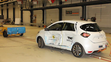 Renault Zoe EuroNCAP test 4