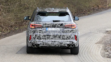 BMW X5 M spy - rear
