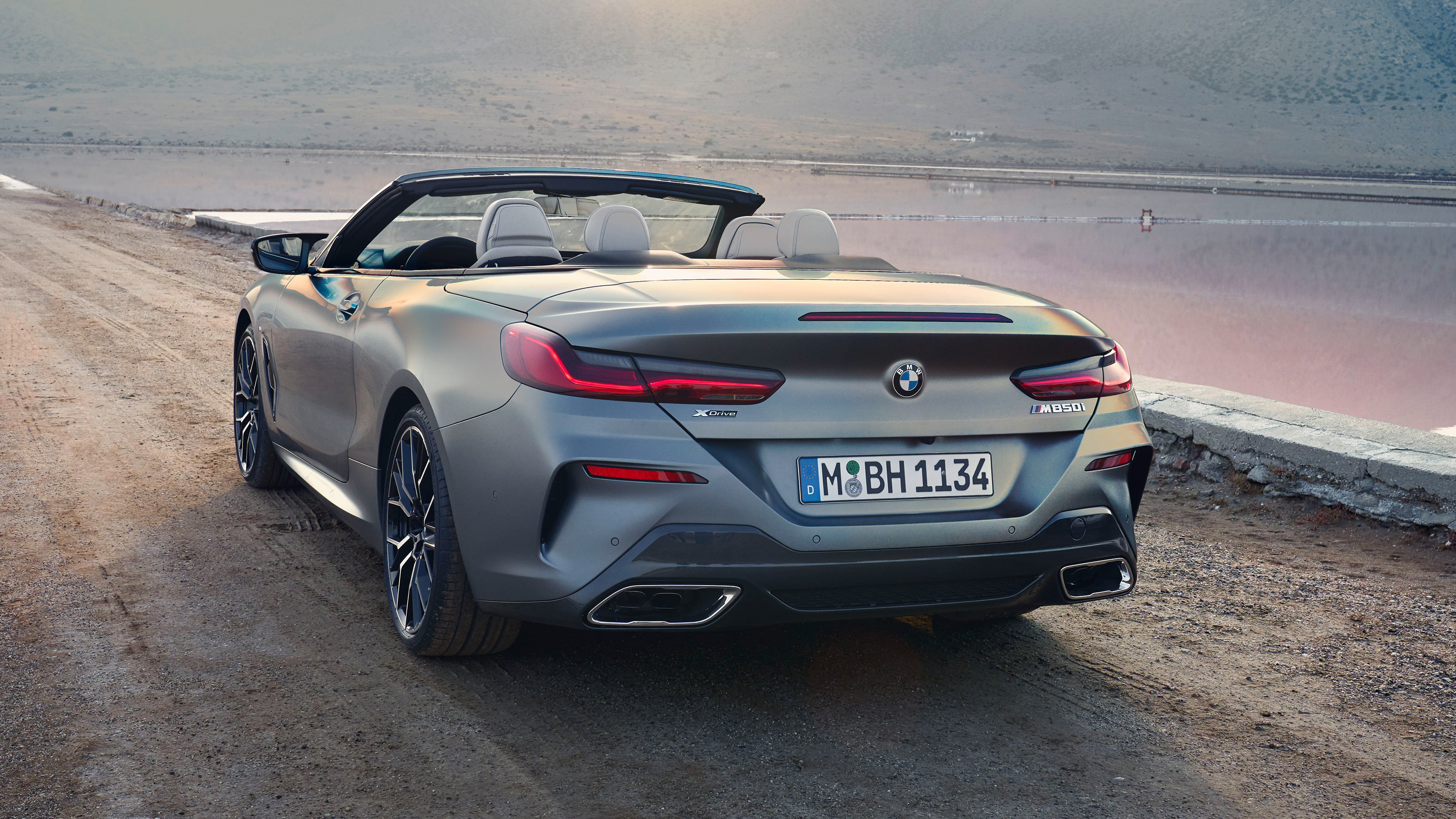 BMW 8 Series facelift 2022 - convertible rear