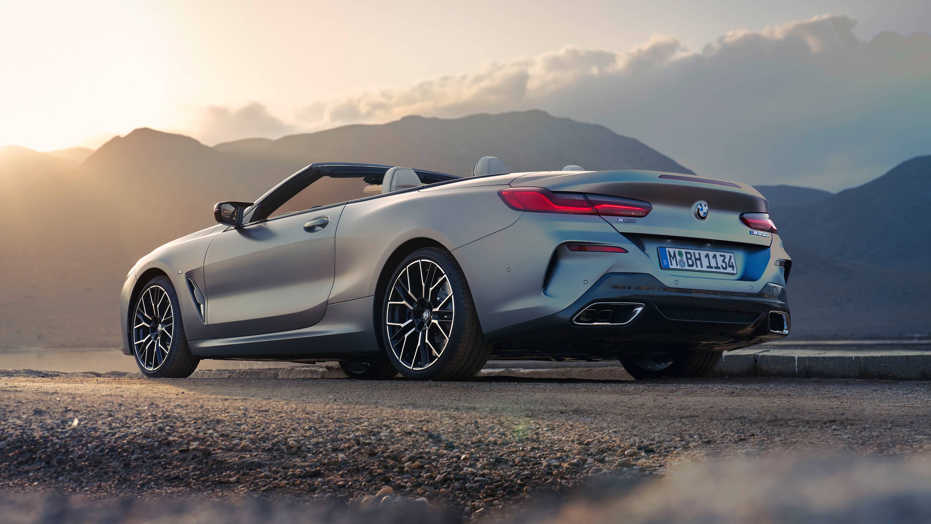 BMW 8 Series facelift 2022 - convertible rear