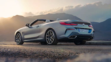 BMW 8 Series facelift 2022 - convertible rear