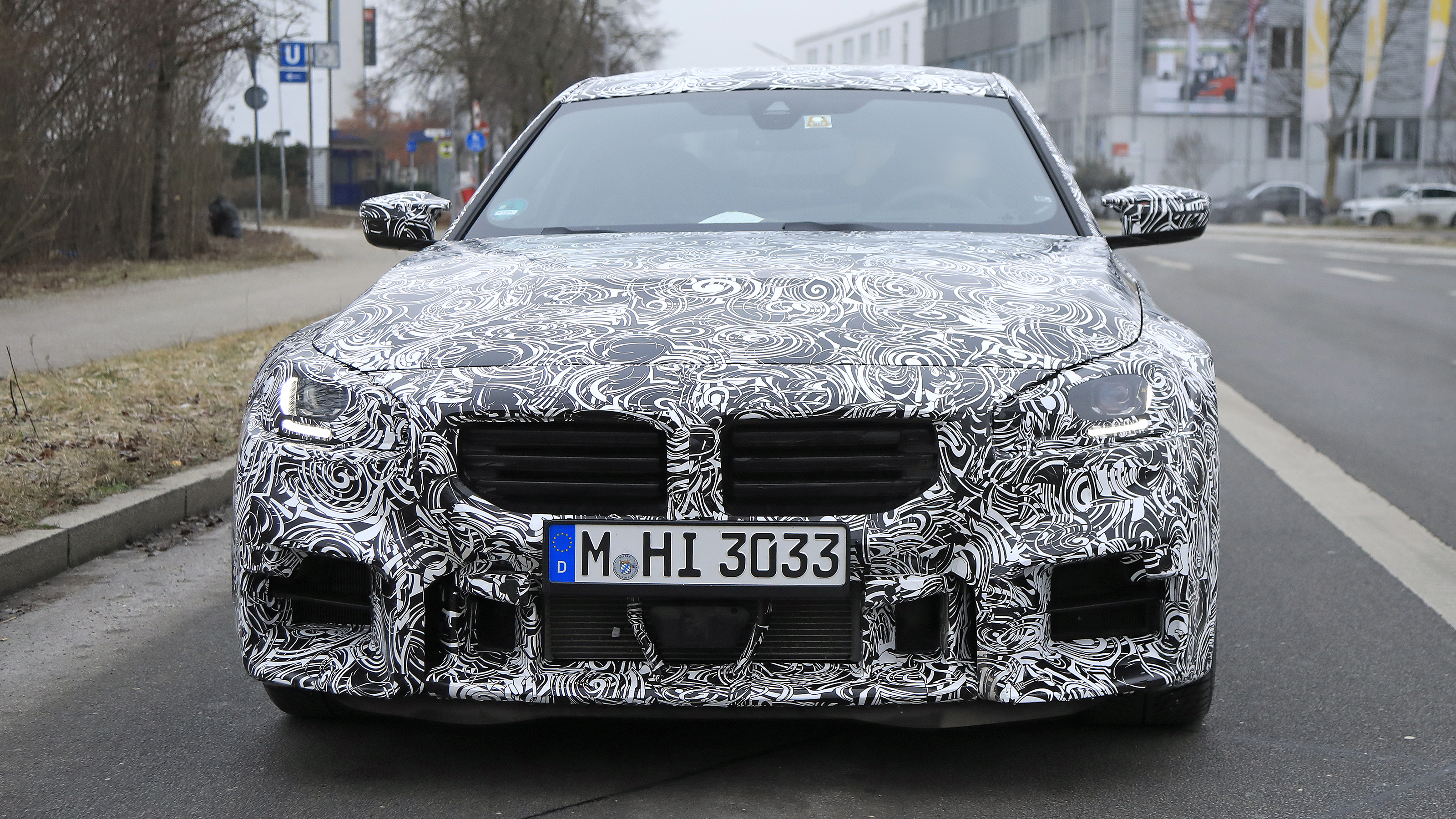 BMW M2 2022 spy - front