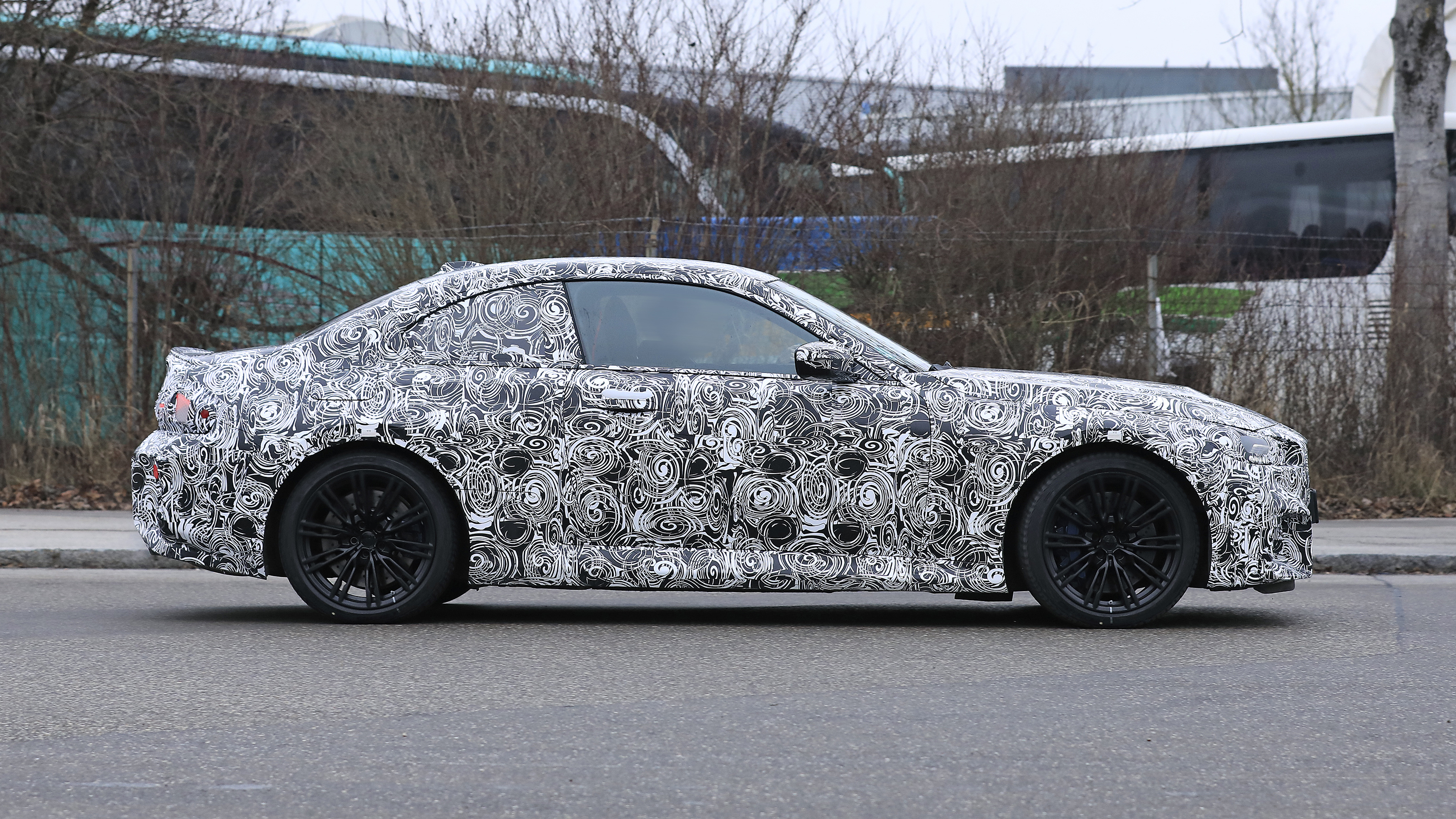 BMW M2 2022 spy - side