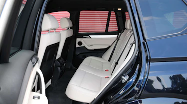 BMW X3 Mk2 - rear seats