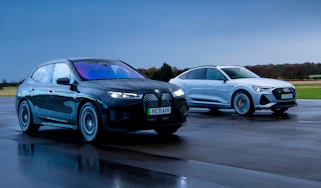 BMW iX vs Audi e-tron Sportback