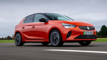 Vauxhall Corsa-e - front tracking