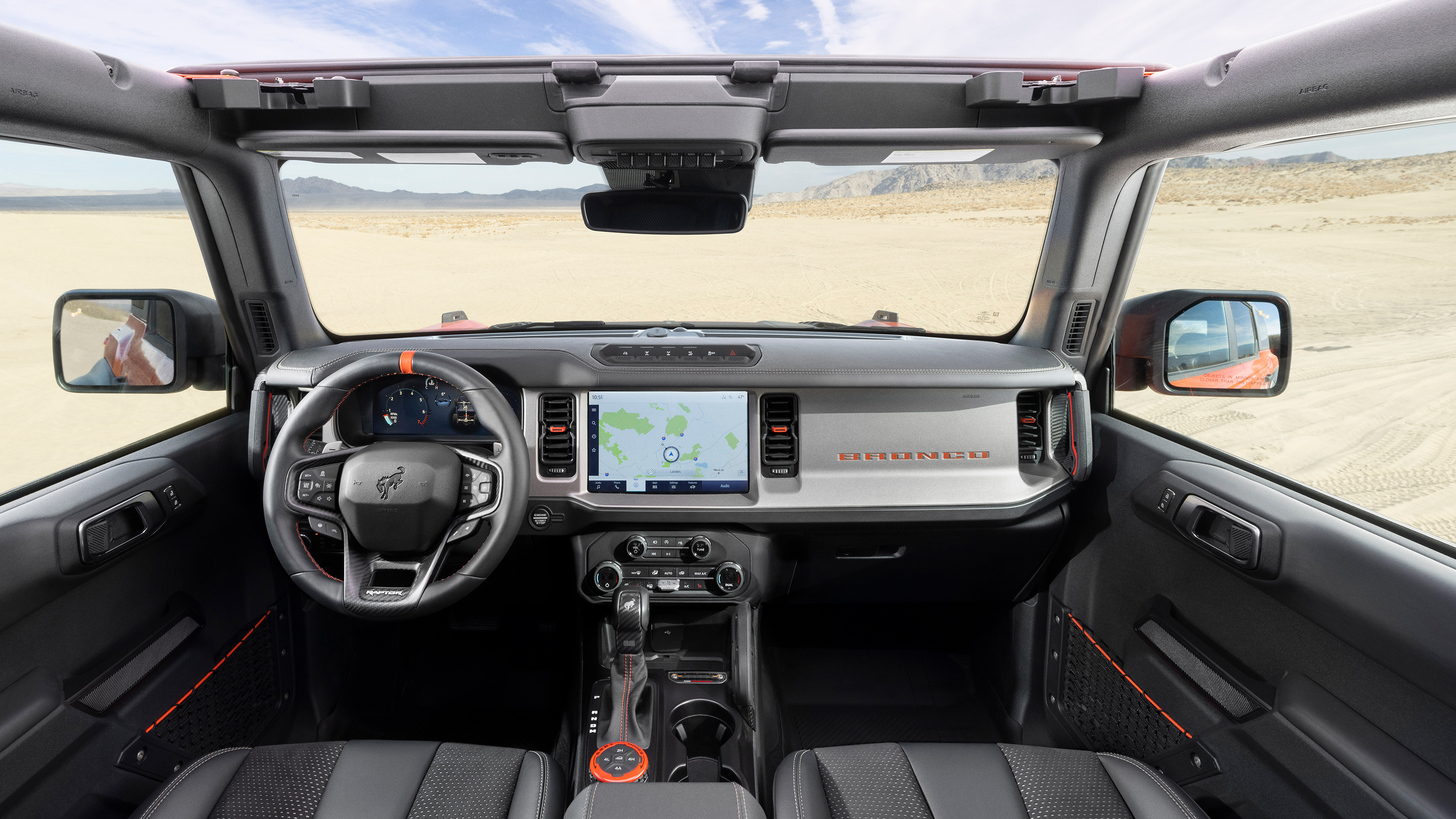 Ford Bronco Raptor - interior