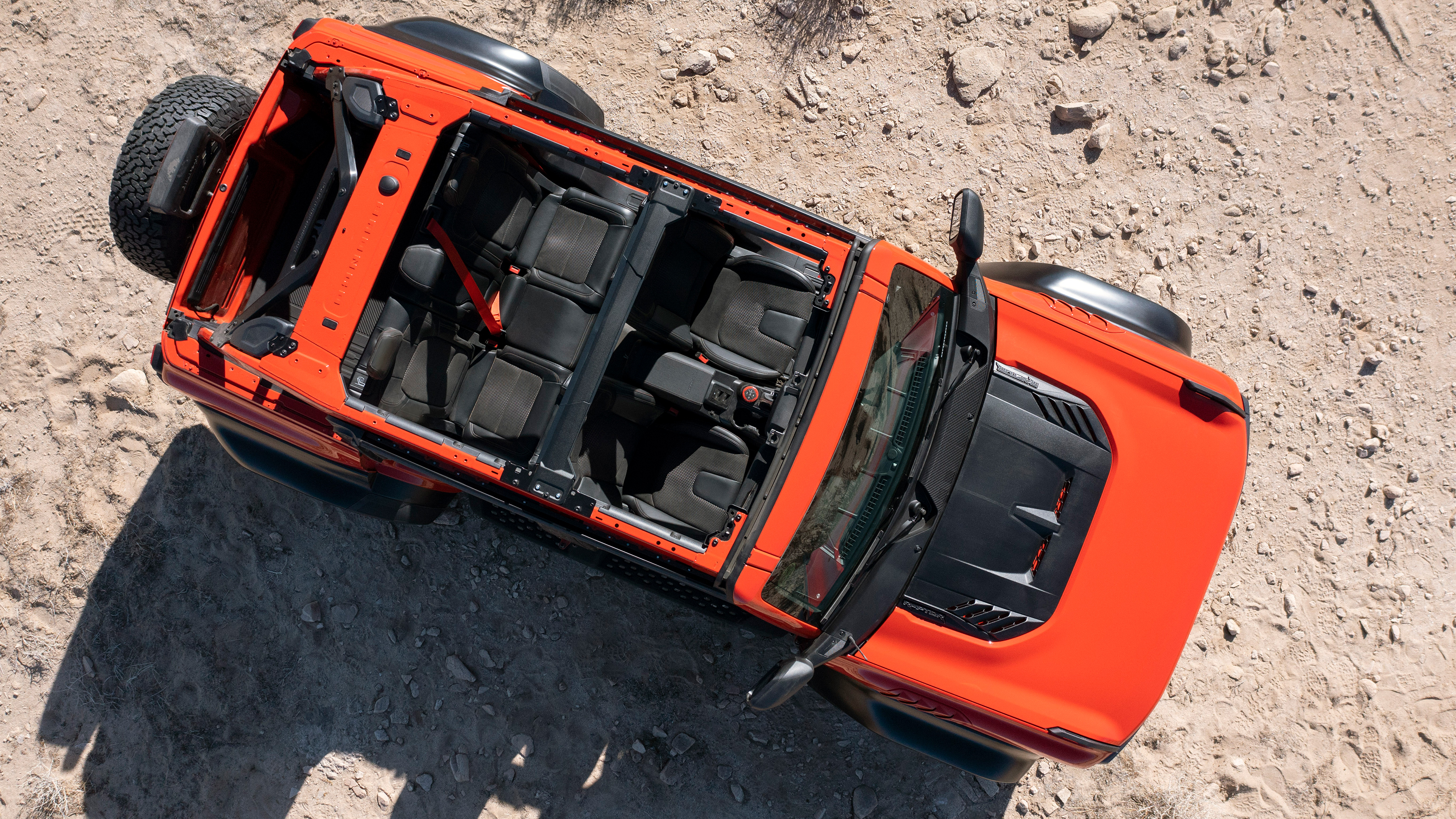 Ford Bronco Raptor - top