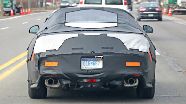 Ford Mustang 2023 spy - rear