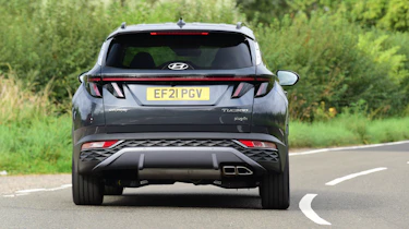 Hyundai Tucson PHEV - rear cornering