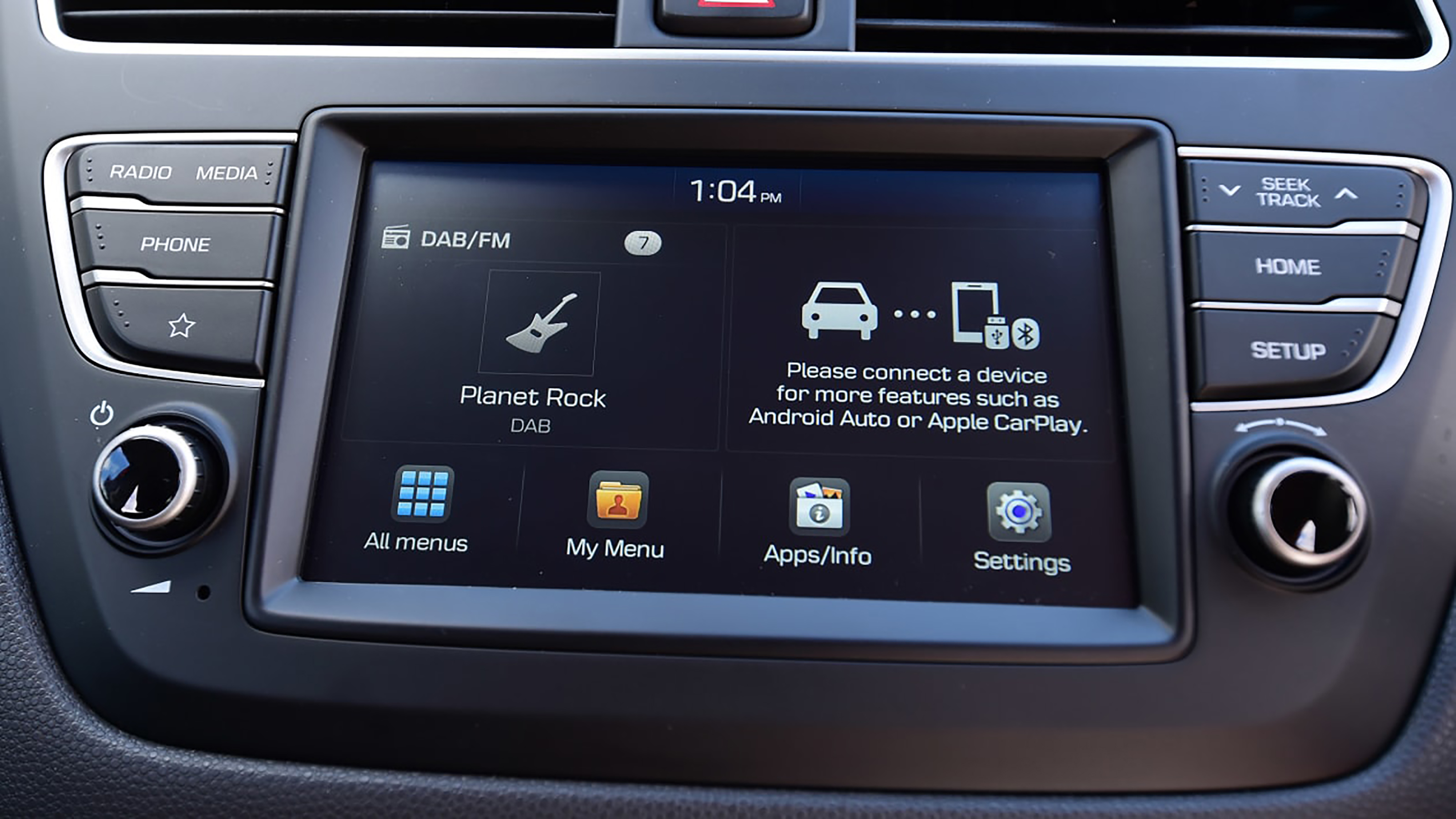 Hyundai i20 mk2 - screen