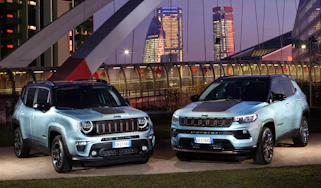 Jeep Renegade and Compass e-Hybrids