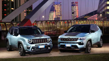 Jeep Renegade and Compass e-Hybrids