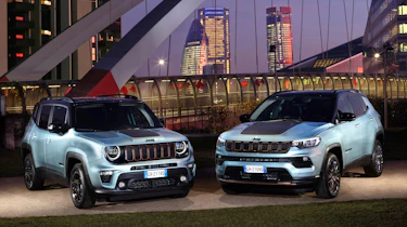 Jeep Renegade and Compass e-Hybrids