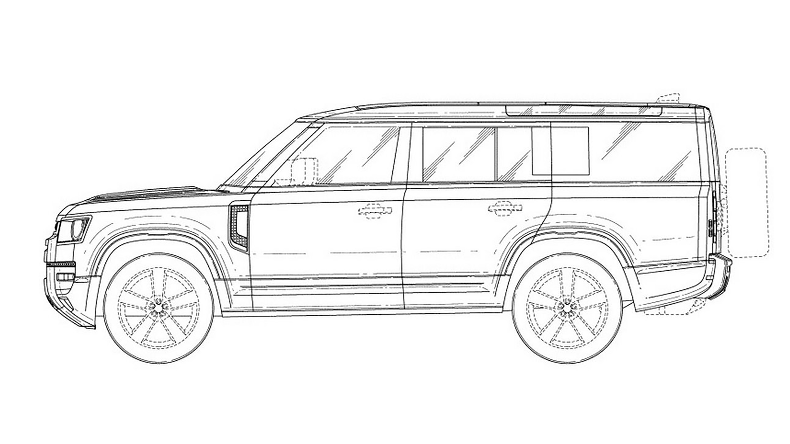 Land Rover Defender - side