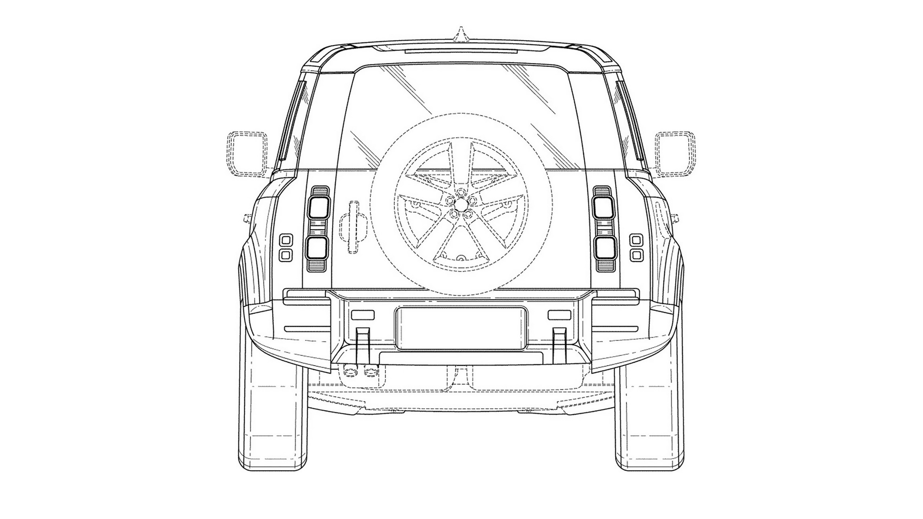 Land Rover Defender - rear