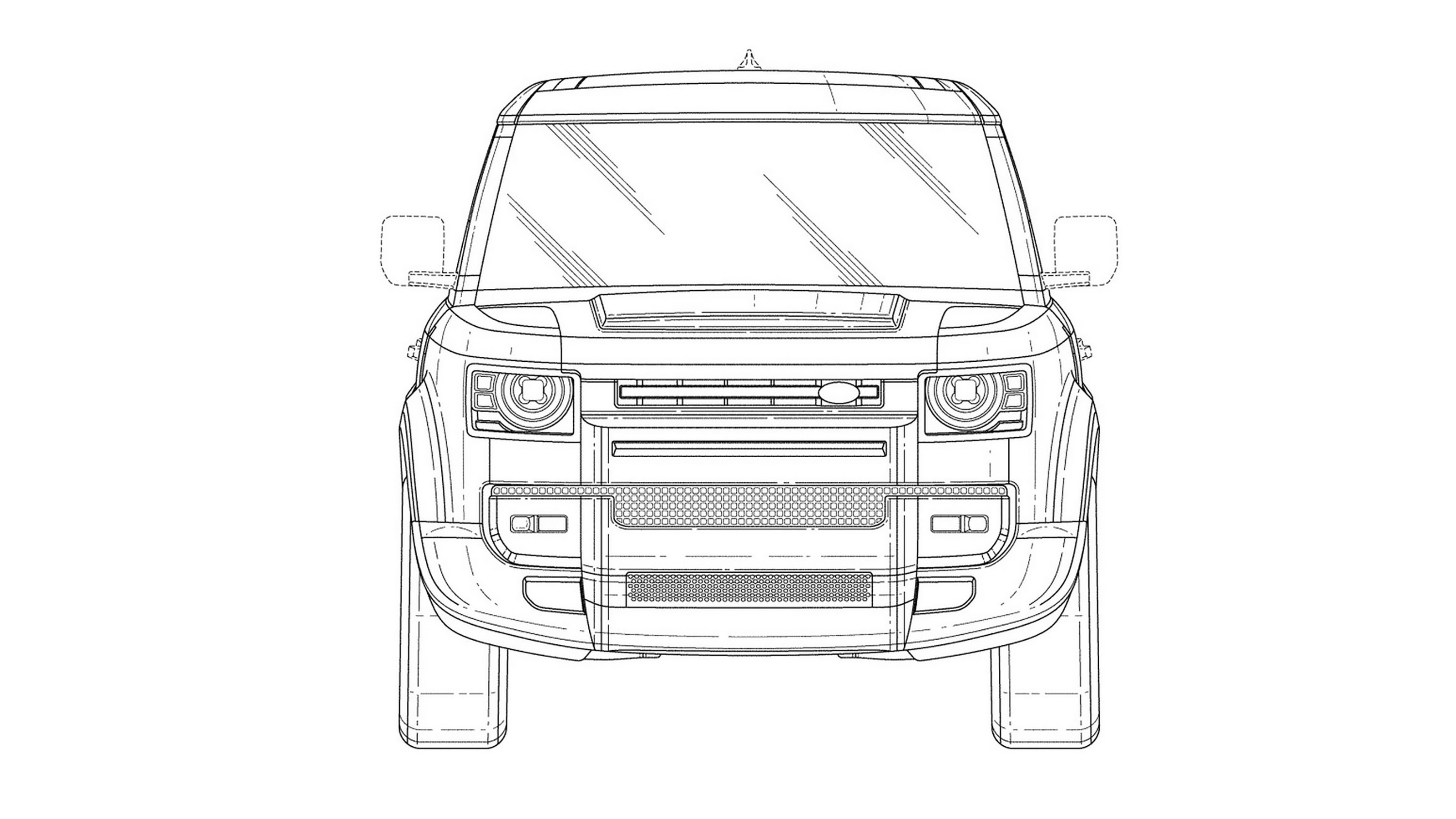 Land Rover Defender - front
