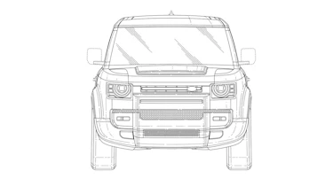 Land Rover Defender - front