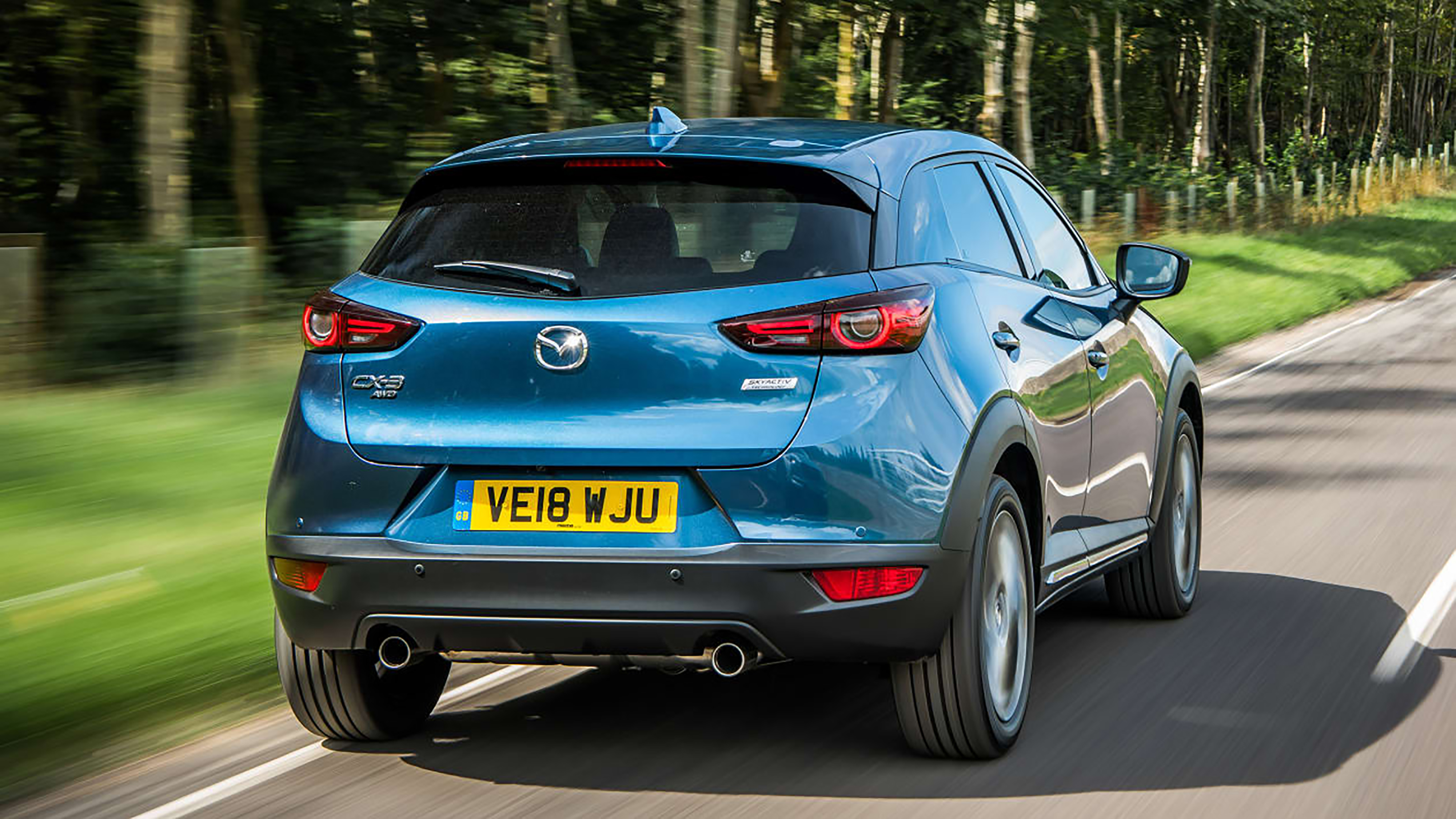 Mazda CX-3 - rear tracking
