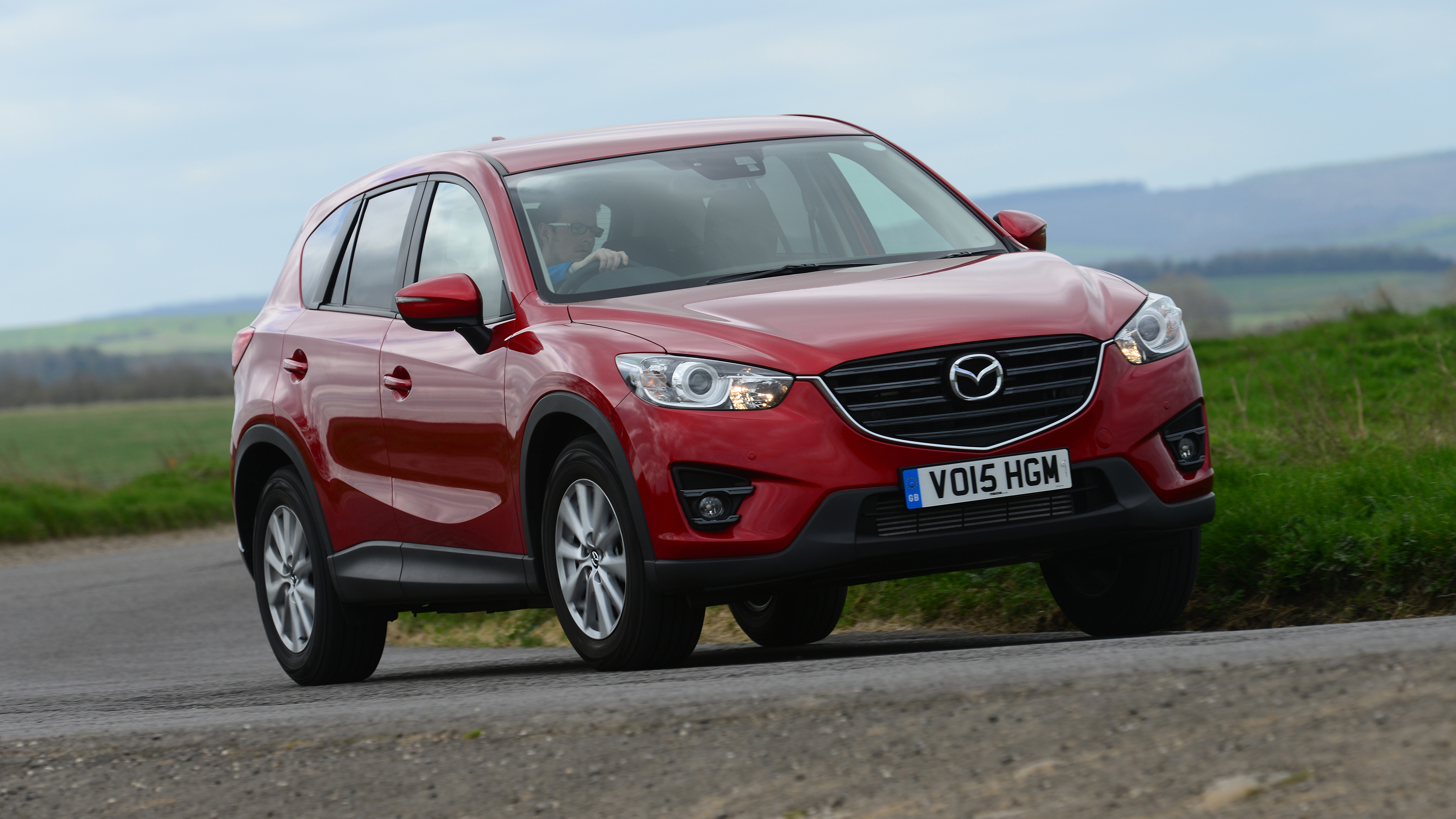 Mazda CX-5 - front cornering
