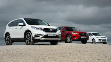Honda CR-V vs Mazda CX-5 vs Ford Kuga - header
